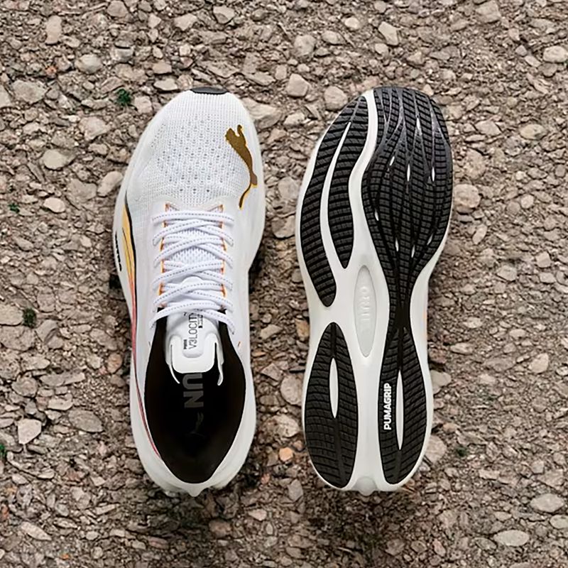 Buty do biegania męskie PUMA Velocity Nitro 3 puma white/sun stream 15