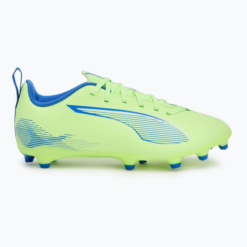 Buty piłkarskie dziecięce PUMA Ultra 5 Play FG/AG Jr fizzy apple/puma white 2