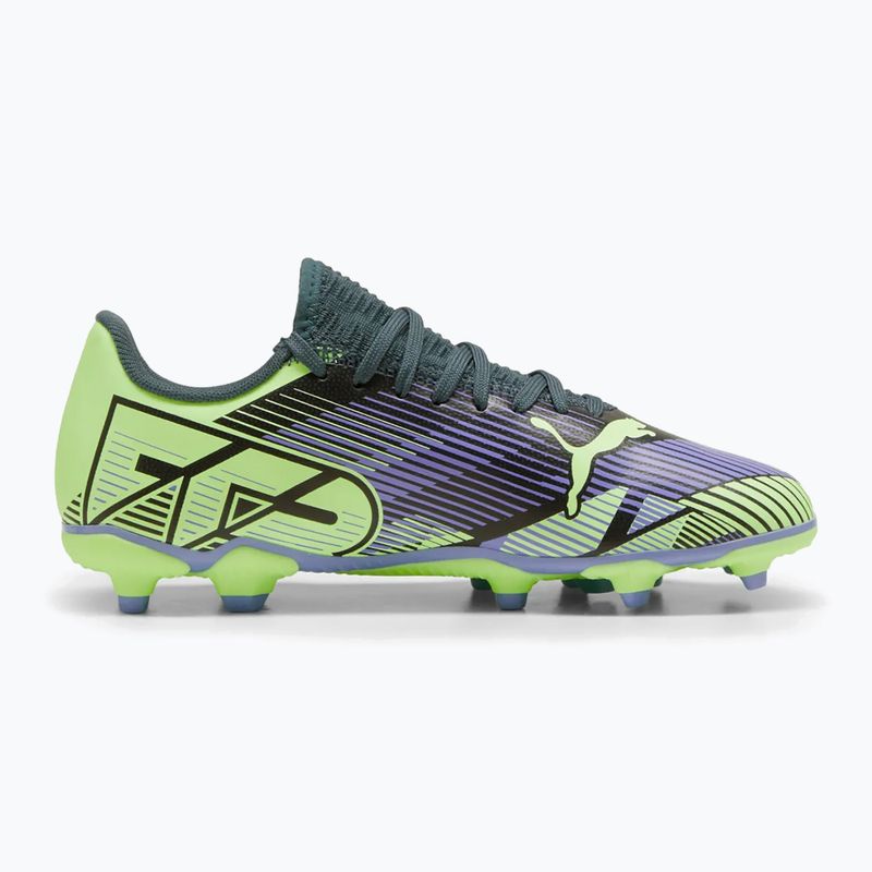 Buty piłkarskie dziecięce PUMA Future 7 Play FG/AG Jr grey skies/elektro purple 10