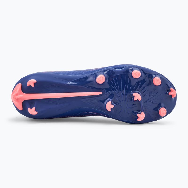 Buty piłkarskie dziecięce PUMA Ultra 5 Play FG/AG Jr lapis lazuli/puma white/sunset glow 4