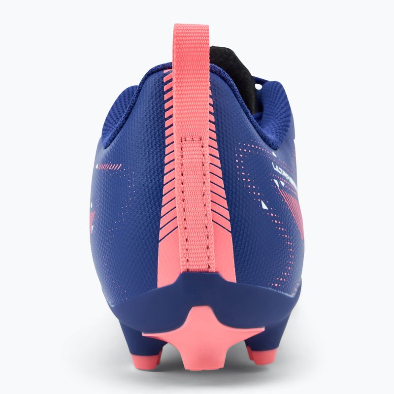 Buty piłkarskie dziecięce PUMA Ultra 5 Play FG/AG Jr lapis lazuli/puma white/sunset glow 6