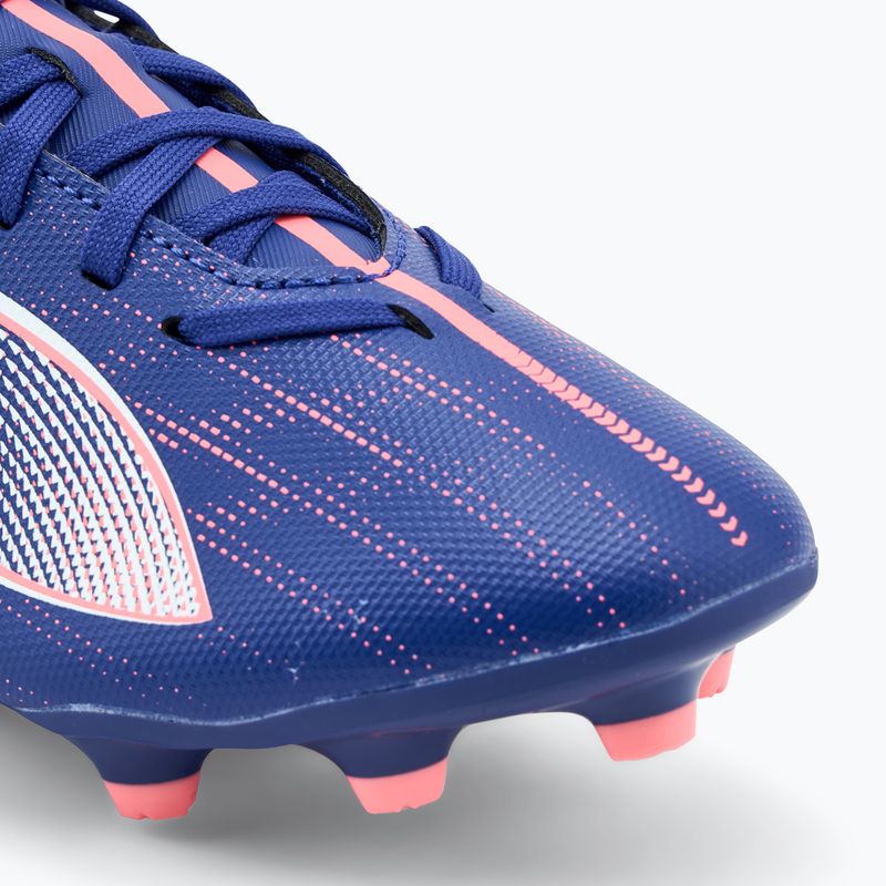 Buty piłkarskie dziecięce PUMA Ultra 5 Play FG/AG Jr lapis lazuli/puma white/sunset glow 7