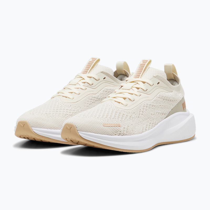 Buty do biegania damskie PUMA Skyrocket Lite Engineered frosted ivory/gold 8