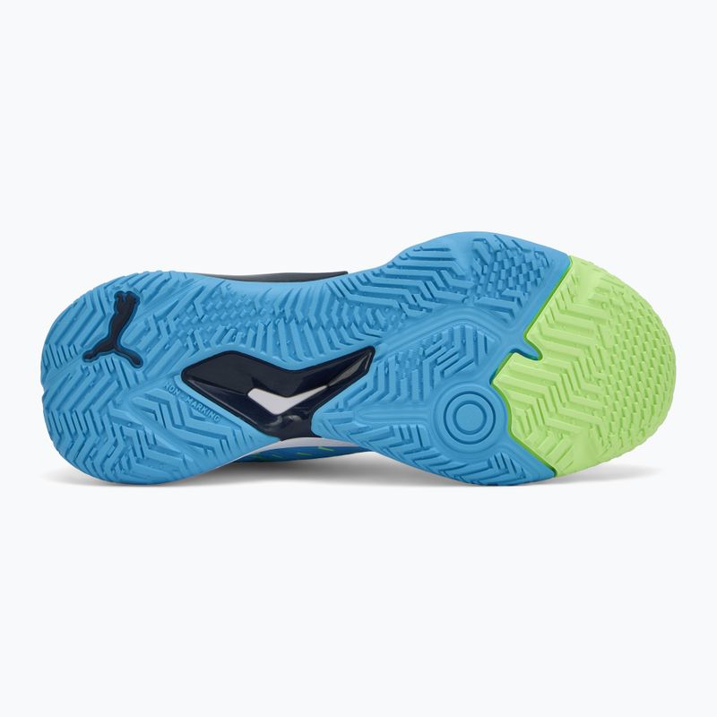 Buty męskie PUMA Solarstrike III luminous blue/club navy/fizzy apple 4