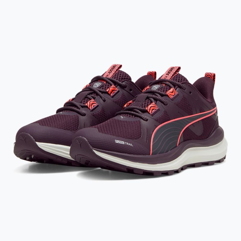 Buty do biegania PUMA Reflect Lite Trail midnight plum 8