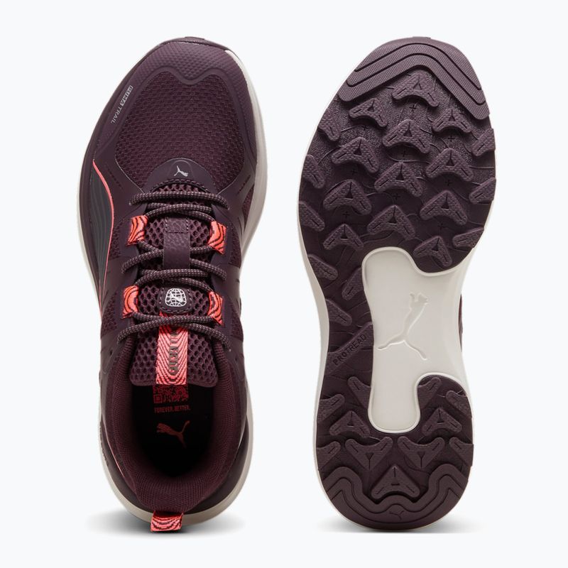 Buty do biegania PUMA Reflect Lite Trail midnight plum 11