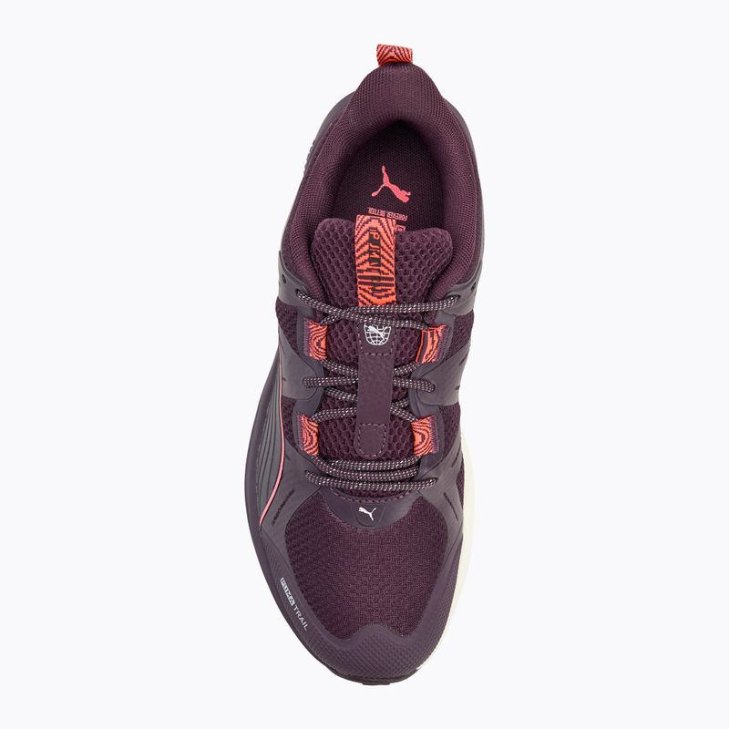 Buty do biegania PUMA Reflect Lite Trail midnight plum 5