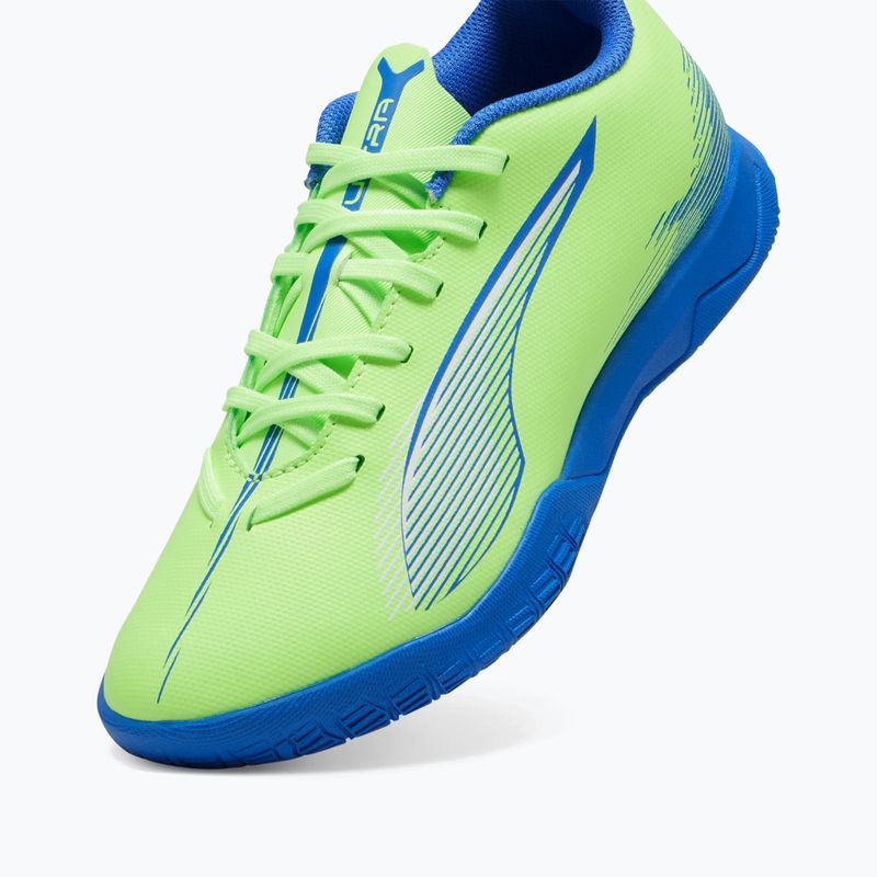 Buty piłkarskie dziecięce PUMA Ultra 5 Play IT Jr fizzy apple/puma white 4