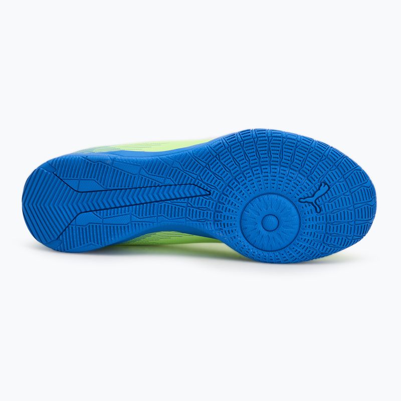 Buty piłkarskie dziecięce PUMA Ultra 5 Play IT Jr fizzy apple/puma white 4