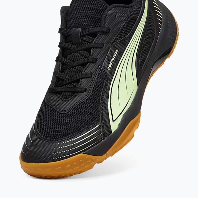 Buty do sportów halowych PUMA Solarflash III puma black/fizzy apple 12