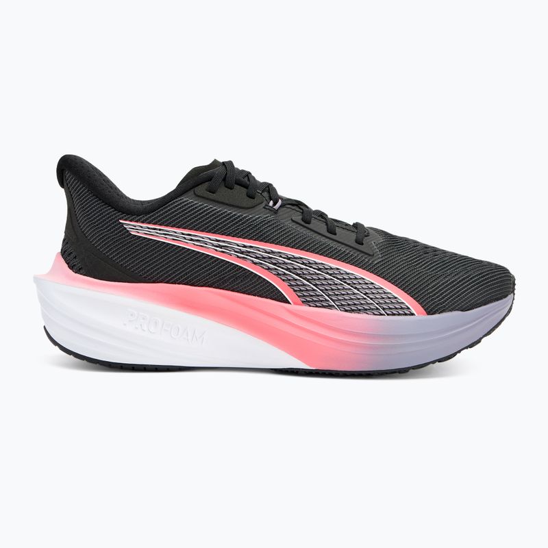 Buty do biegania PUMA Darter Pro puma black/sunset glow/pale plum 2