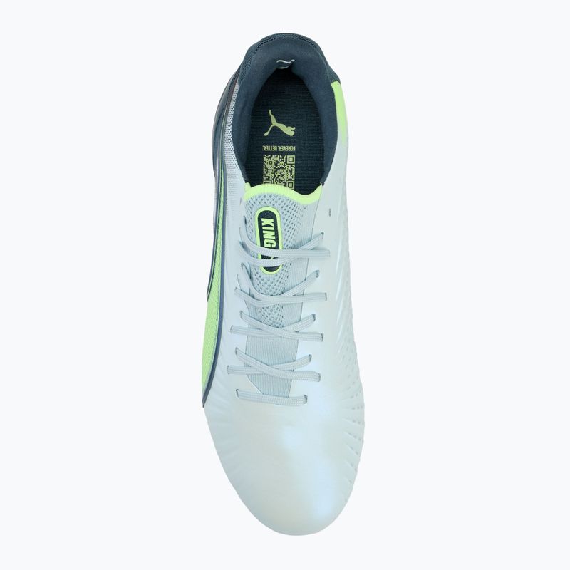 Buty piłkarskie męskie PUMA King Ultimate MxSG frosted dew/fizzy apple 5