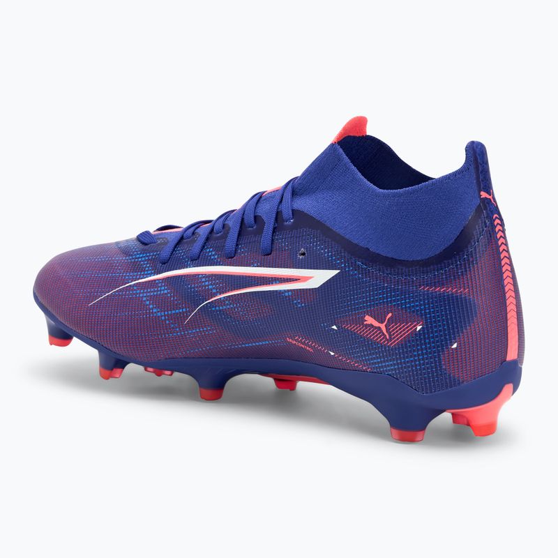Buty piłkarskie PUMA Ultra 5 Match+ FG/AG lapis lazuli/puma white/sunset gloe 3