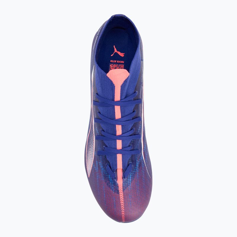 Buty piłkarskie PUMA Ultra 5 Match+ FG/AG lapis lazuli/puma white/sunset gloe 5