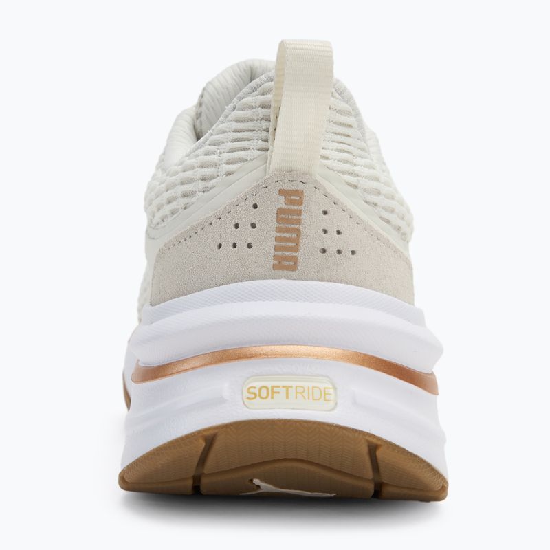 Buty do biegania damskie PUMA Softride Divine vapor gray/puma gold 6