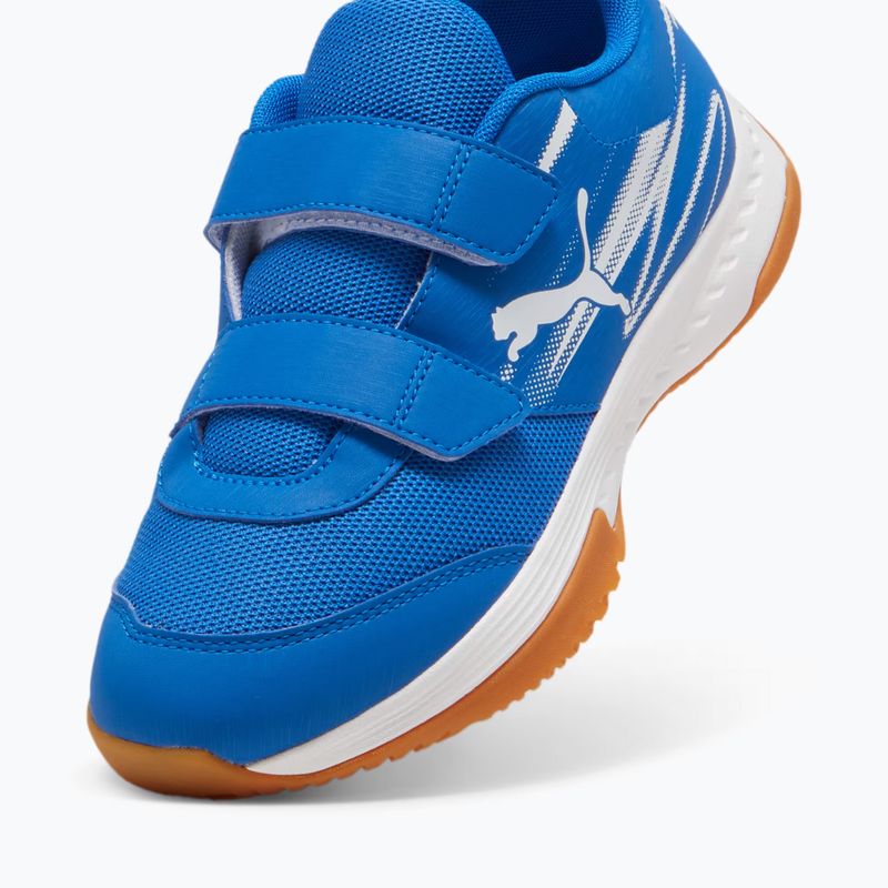 Buty do sportów halowych dziecięce PUMA Varion II V Jr puma team royal/puma white/gum 12