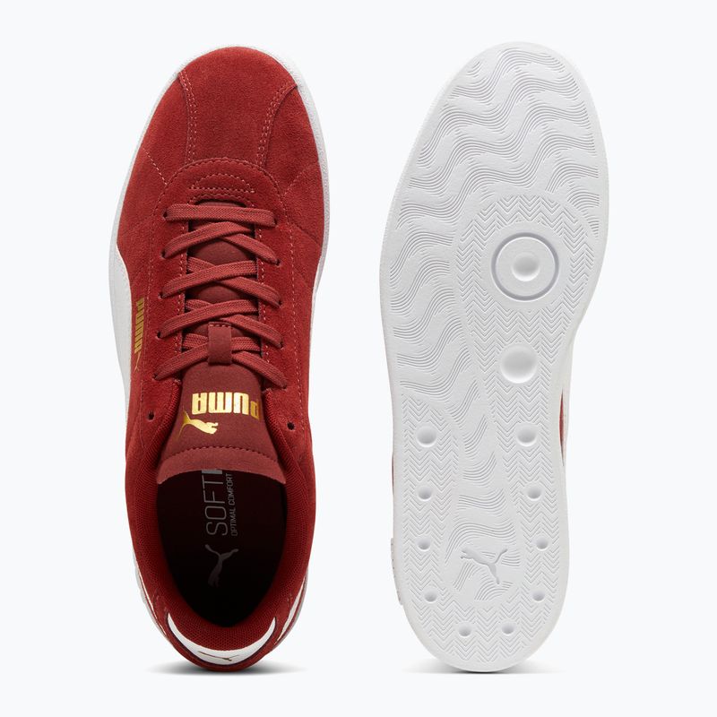 Buty PUMA Club II intense red/puma white/puma gold 3