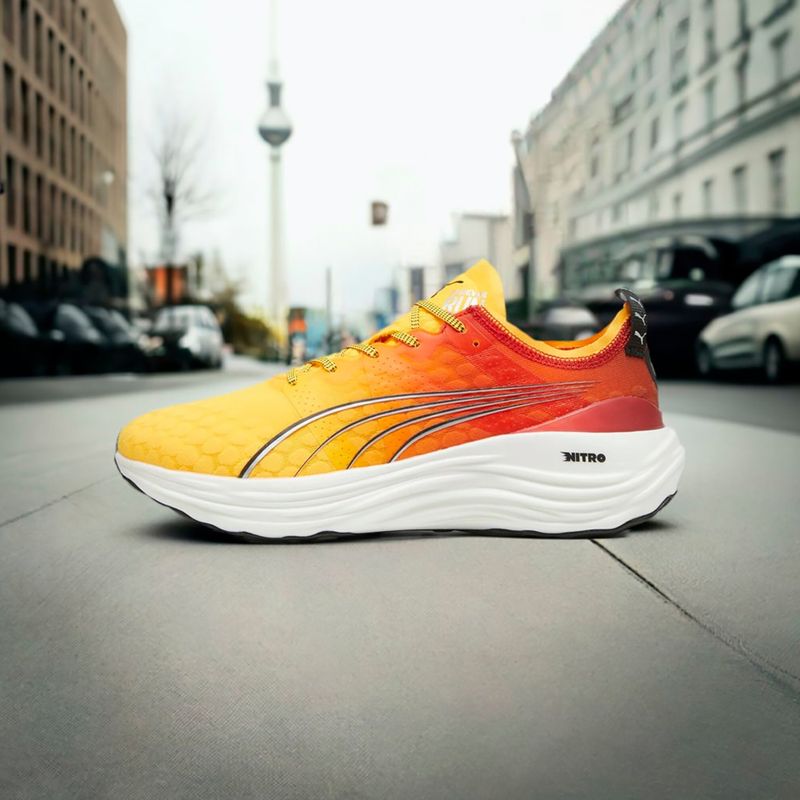 Buty do biegania męskie PUMA ForeverRun Nitro Fade sun stream/sunset glow/puma white 14