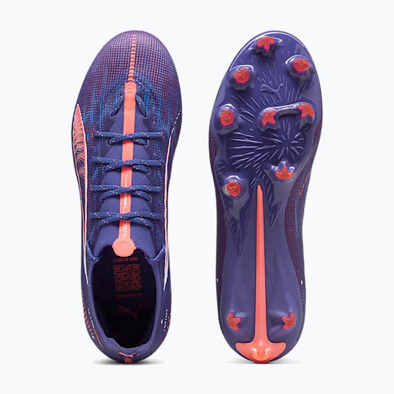 Buty piłkarskie PUMA Ultra 5 Pro FG/AG lapis lazuli/puma white/sunset gloe 11