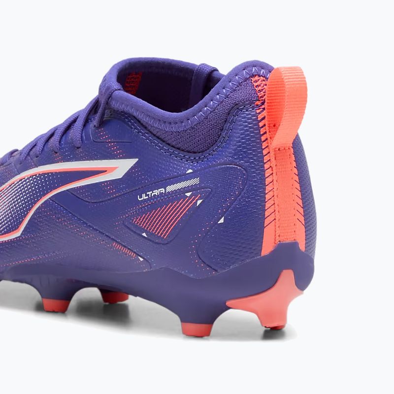 Buty piłkarskie dziecięce PUMA Ultra 5 Match FG/AG Jr lapis lazuli/puma white/sunset glow 13