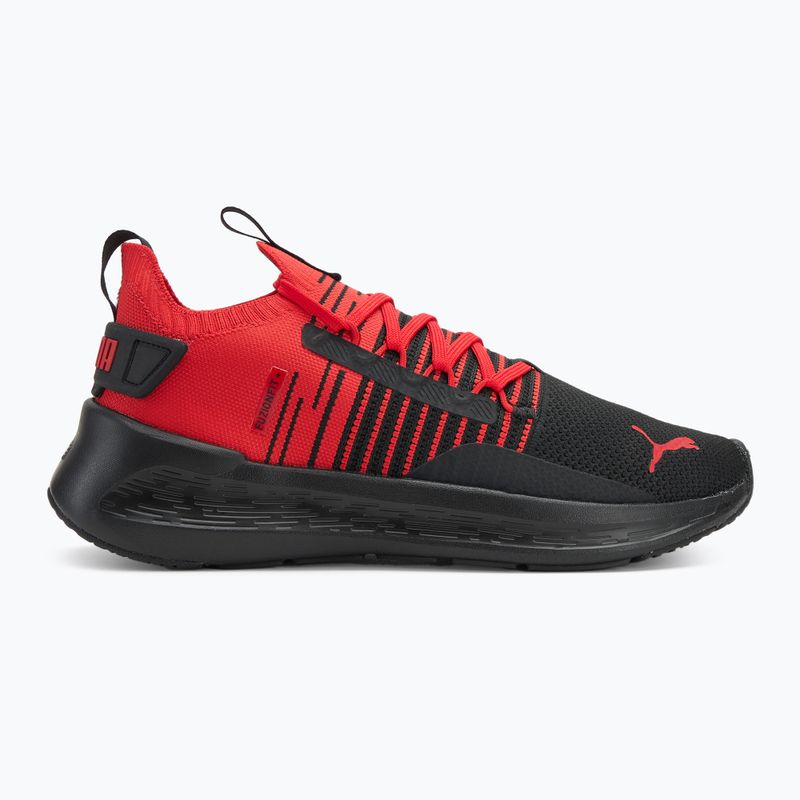 Buty do biegania PUMA Softride Symmetry Fuzion puma black/for all time red 2