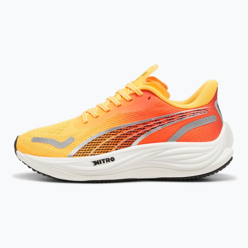 Buty do biegania damskie PUMA Velocity Nitro 3 Fade sun stream/sunset glow/white 10