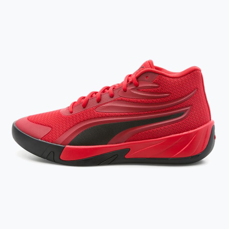 Buty do koszykówki męskie PUMA Court Pro for all time red/puma black 2