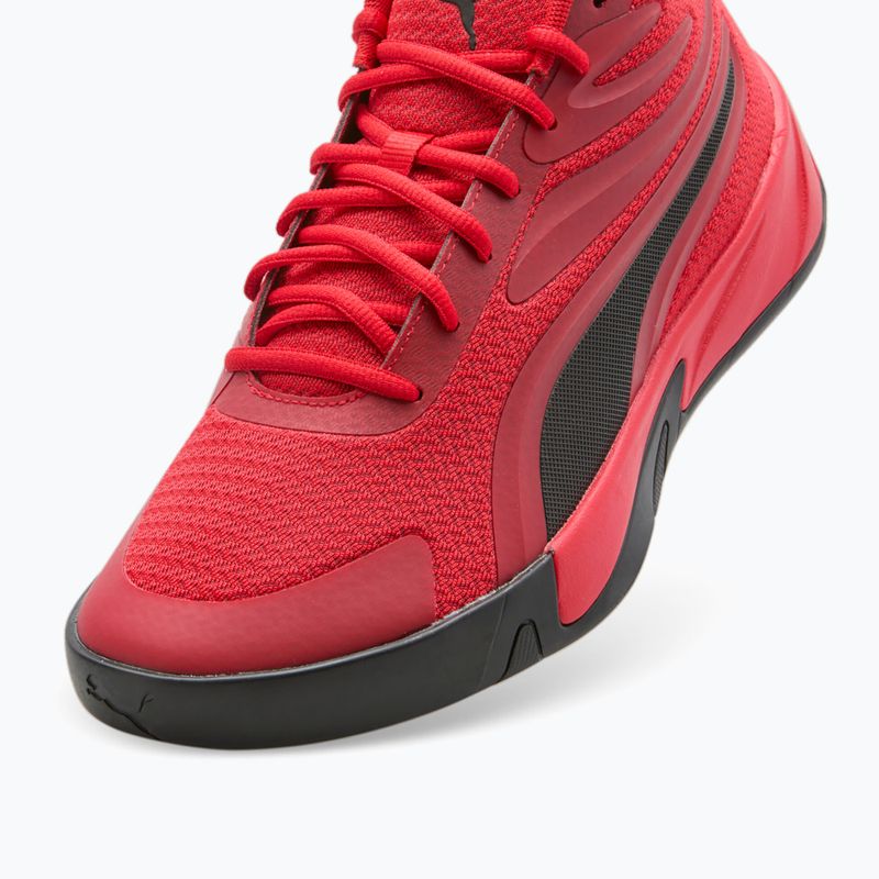 Buty do koszykówki męskie PUMA Court Pro for all time red/puma black 5