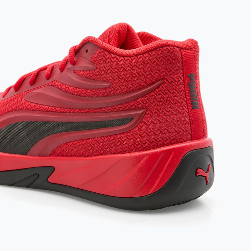 Buty do koszykówki męskie PUMA Court Pro for all time red/puma black 6