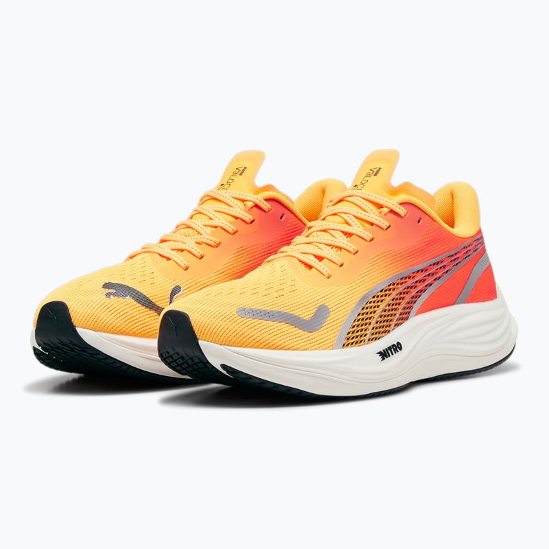 Buty do biegania męskie PUMA Velocity Nitro 3 Fade sun stream/sunset glow/white 8