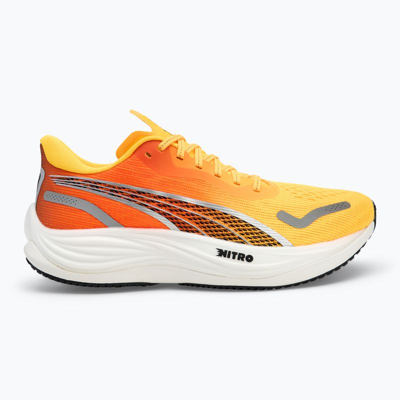 Buty do biegania męskie PUMA Velocity Nitro 3 Fade sun stream/sunset glow/white 2