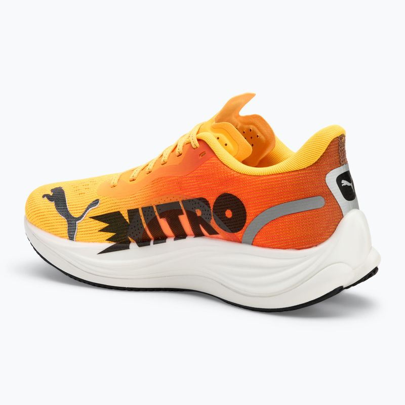 Buty do biegania męskie PUMA Velocity Nitro 3 Fade sun stream/sunset glow/white 3