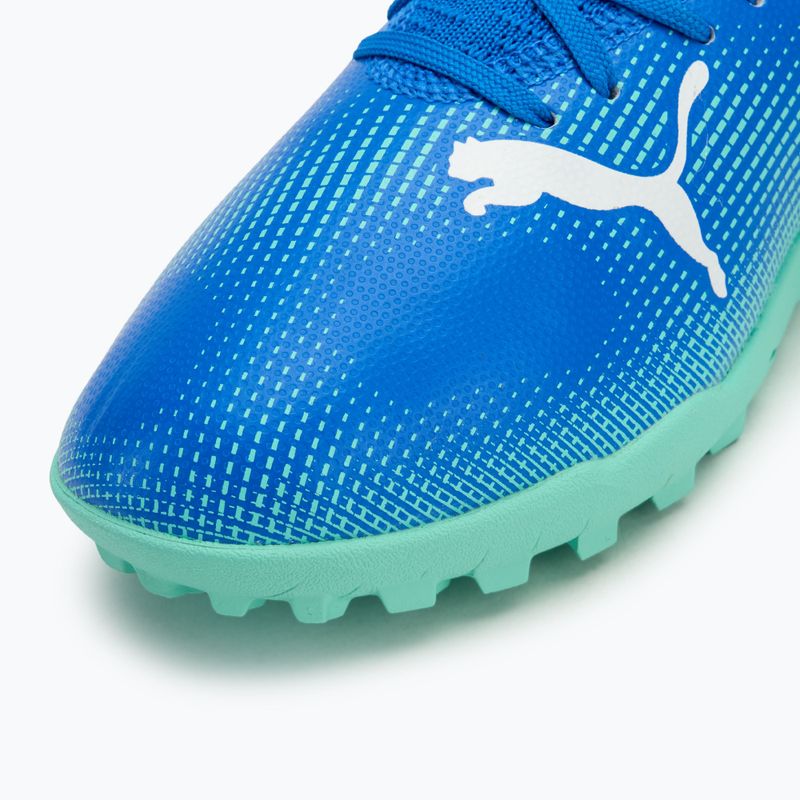 Buty piłkarskie PUMA Future 7 Play TT hyperlink blue/mint/puma white 7