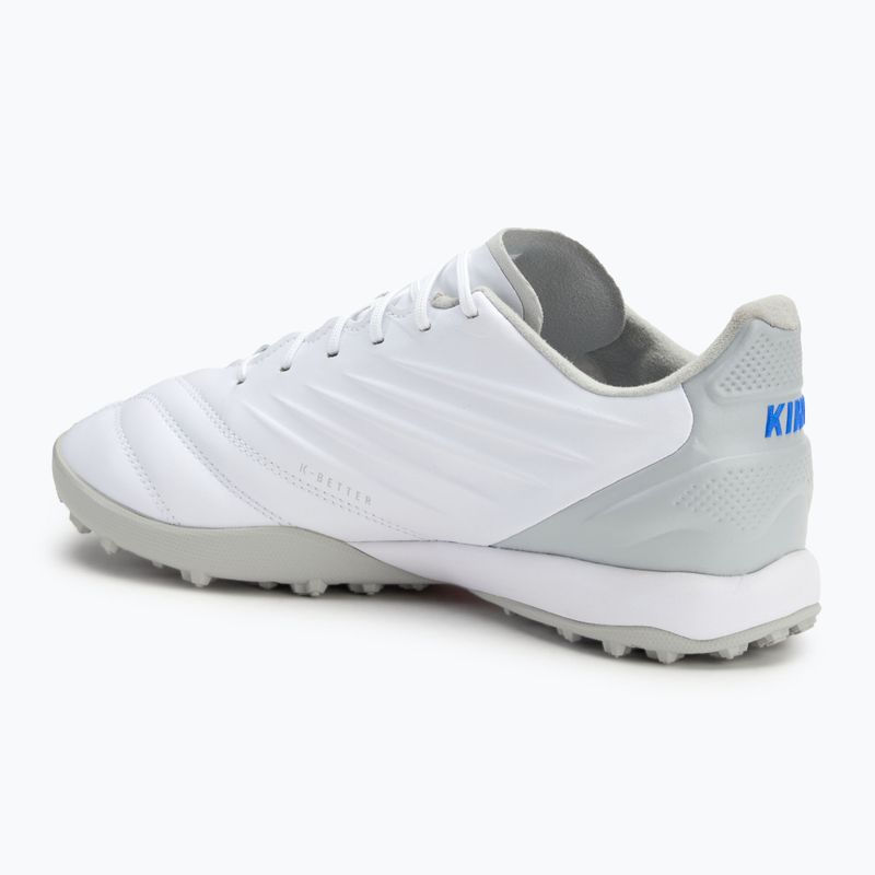 Buty piłkarskie PUMA King Pro TT puma white/bluemazing/flat light grey/sunset glow 3