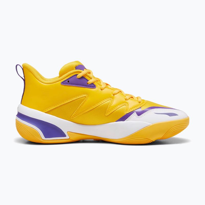 Buty do koszykówki PUMA Genetics yellow sizzle/puma white 3