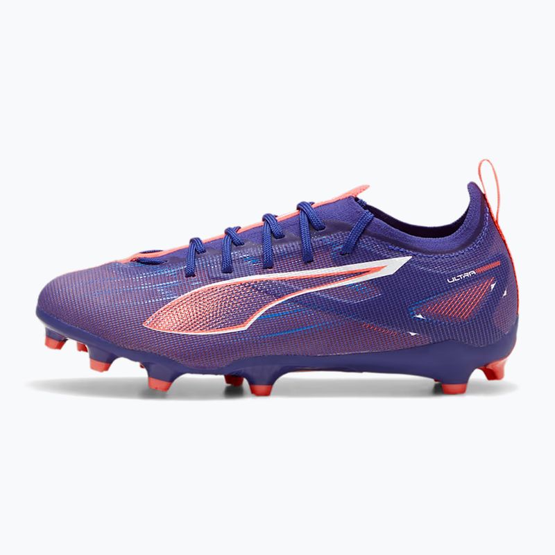 Buty piłkarskie dziecięce PUMA Ultra 5 Pro FG/AG Jr lapis lazuli/puma white/sunset glow 9