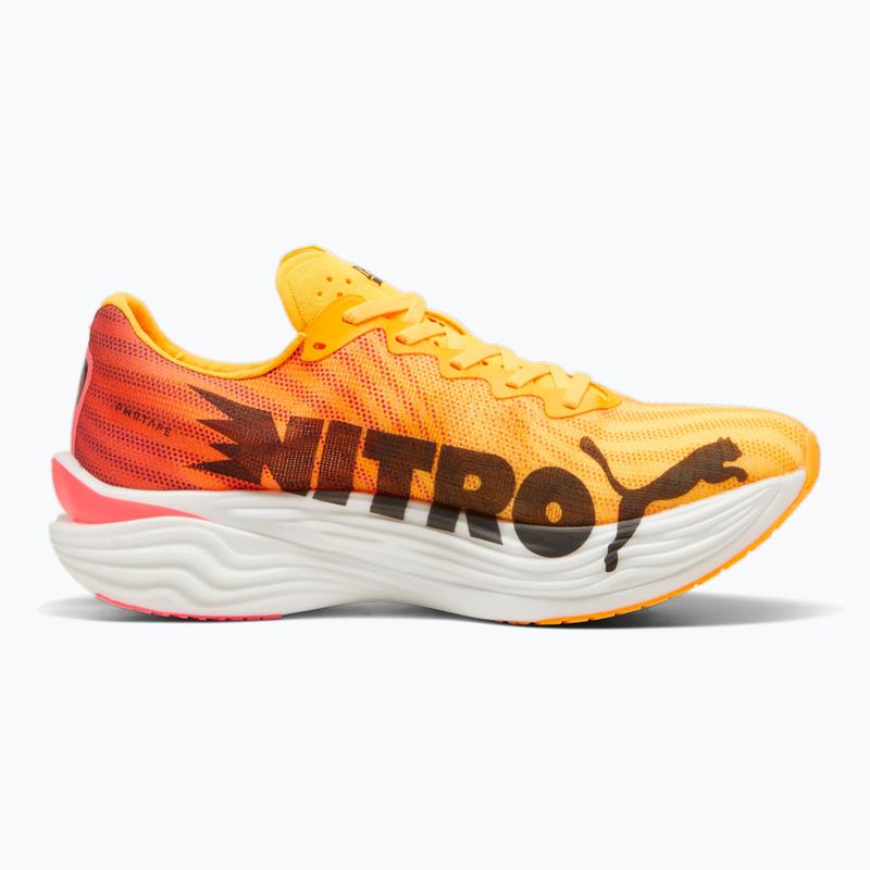 Buty do biegania męskie PUMA Deviate Nitro Elite 3 fire sun stream/sunset glow 2