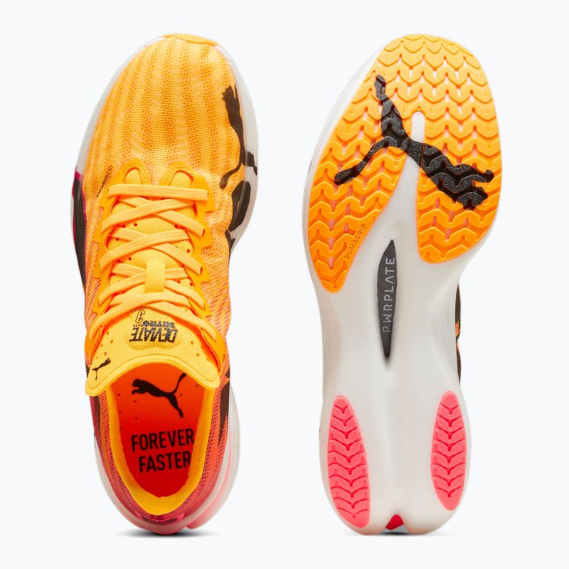 Buty do biegania męskie PUMA Deviate Nitro Elite 3 fire sun stream/sunset glow 4