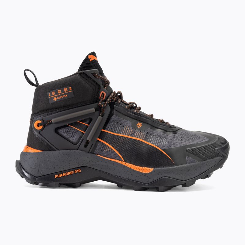 Buty turystyczne męskie PUMA Explore Nitro Mid Gore-Tex puma black/gray skies/flame flicker 2