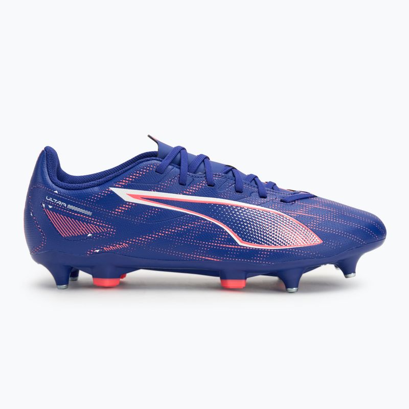 Buty piłkarskie PUMA Ultra 5 Play MxSG lapis lazuli/puma white/sunset glow 2