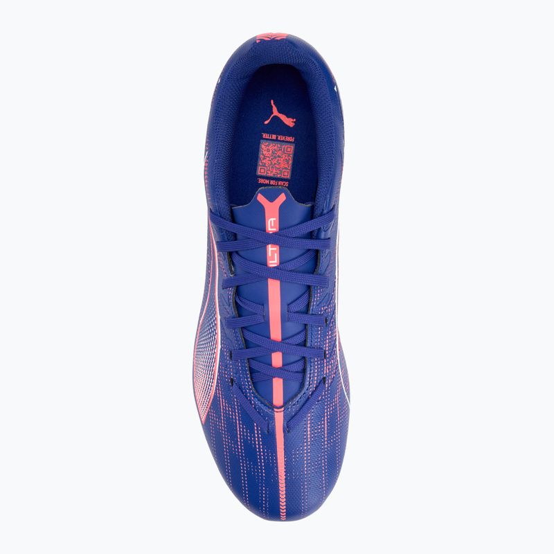 Buty piłkarskie PUMA Ultra 5 Play MxSG lapis lazuli/puma white/sunset glow 5