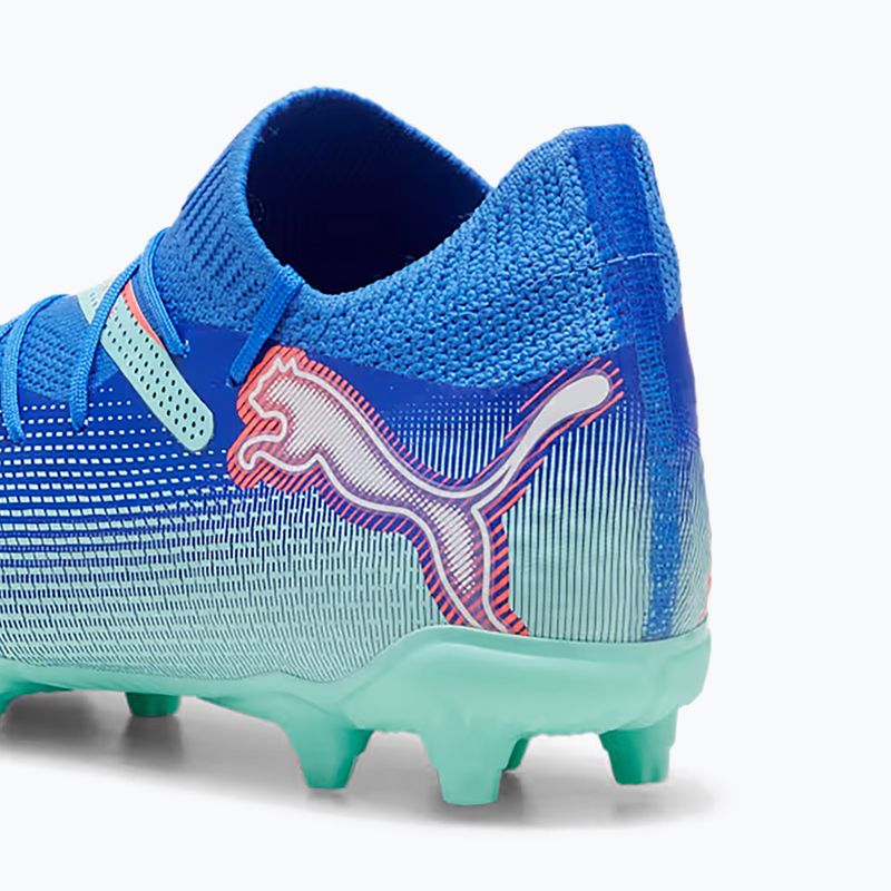 Buty piłkarskie dziecięce PUMA Future 7 Pro FG/AG Jr bluemazing/puma white/electric peppermint 6