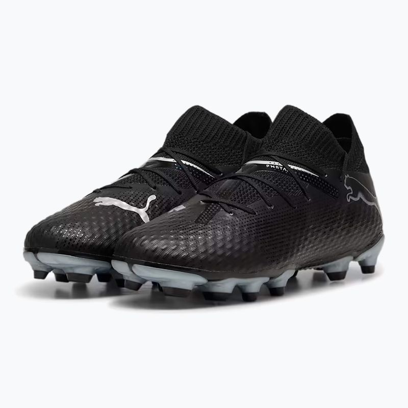 Buty piłkarskie dziecięce PUMA Future 7 Pro FG/AG Jr puma black/puma silver 8