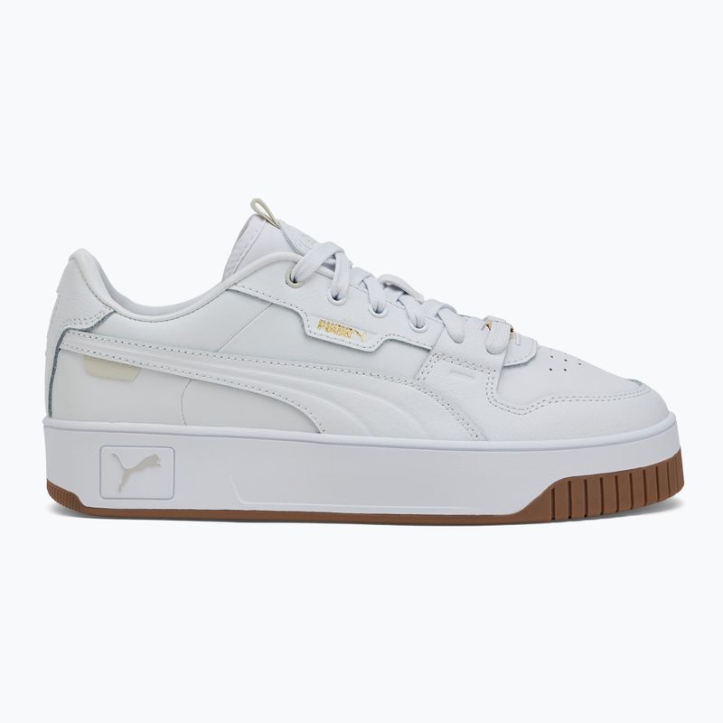 Buty damskie PUMA Carina Street Lux puma white/puma white/puma gold 2