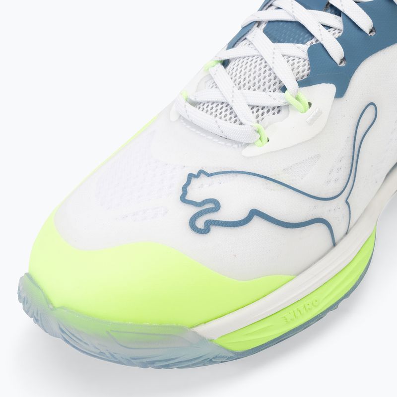 Buty do sportów halowych PUMA Vantage Nitro puma white/ blue horizon/ fizzy apple 7