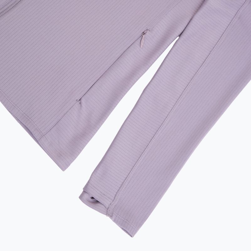 Bluza do biegania damska PUMA Run For Her Ribbed Full Zip pale plum 4