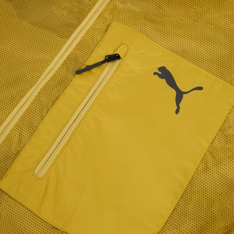 Kurtka do biegania męska Puma Seasons Windcell Running Jacket gold 3