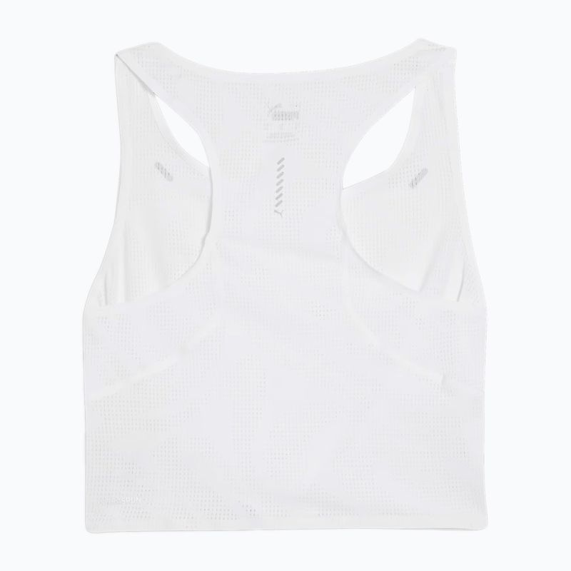 Koszulka do biegania męska PUMA Run Ultraspun Singlet puma white/aop 2