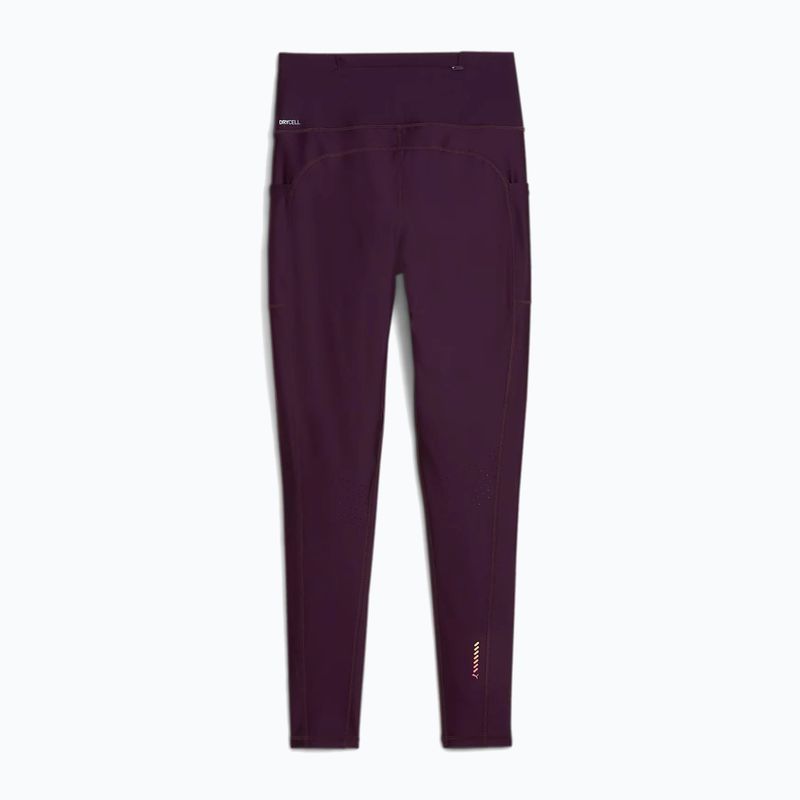 Legginsy do biegania damskie PUMA Run Ultraform HW FL midnight plum 2