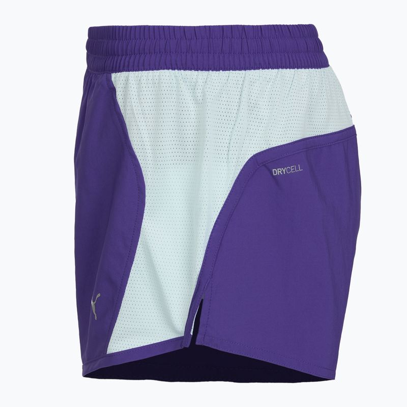 Spodenki do biegania damskie Puma Run Favorite Velocity 3" Shorts violet/blue/silver/black 3